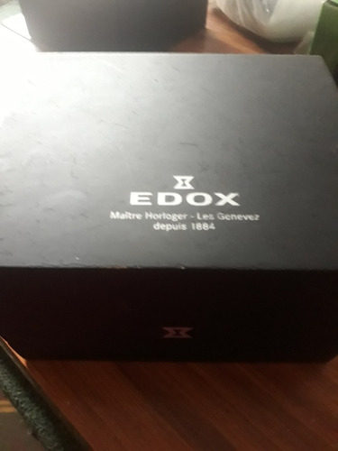 Caja De Reloj Edox  