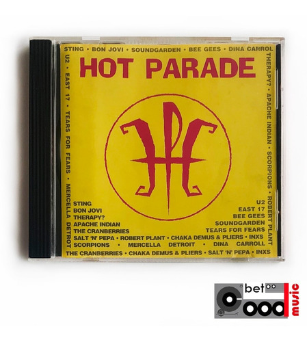 Cd Hot Parade - U2 Bon Jovi Sting Scorpions Inxs 