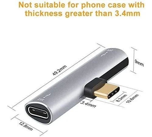 Hub Usb C Cablecreation | Usb C Y Carga Pd 60w | Aluminio