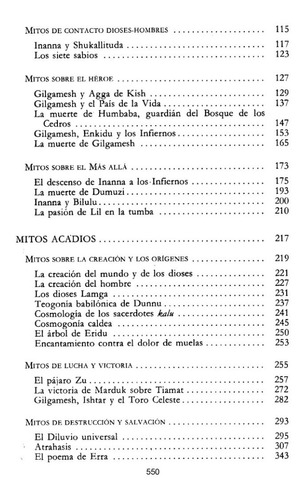 Mitos Sumerios Y Acadios. Federico Lara Peinado. | MercadoLibre