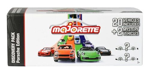 Majorette Discovery Pack Porsche Edition 22 Miniaturas 1/64