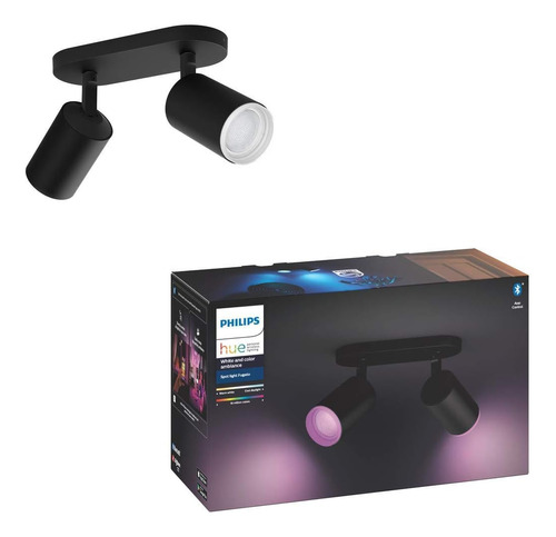 Philips Hue Lámpara Inteligente, Hue Fugato, Foco Led Smart