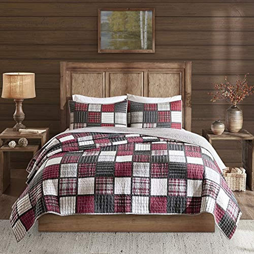 Woolrich Tulsa Reversible Quilt Cabin Lifestyle Design - Tod