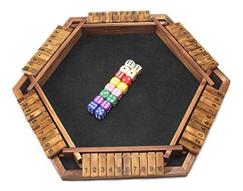 Juego De Mesa De Dados De 1 A 6 Jugadores