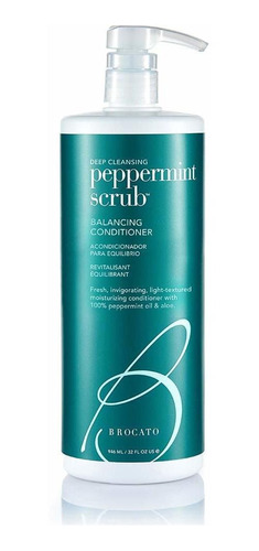 Brocato Acondicionador De Equilibrio De Peppermint Scrub De