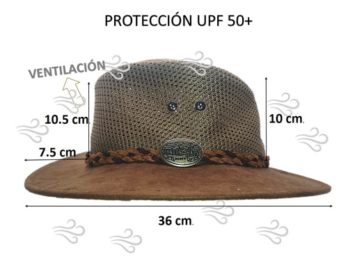 Sombrero De Malla Ligero Y Transpirable Con Trenza, Unisex