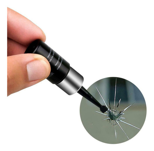 Líquido Reparador De Vidrios Para Reparar Astillas Y Grietas