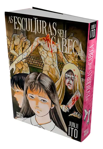 As Esculturas Sem Cabeça, De Junji Ito. Editora Pipoca & Nanquim