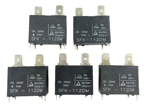 5 Piezas Sfk 112dm Dip 4 Relés De Aire Acondicionado Nuevos