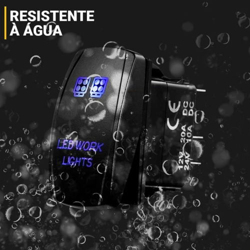 Botão Interruptor Barra Luz De Led Utv Can-am Polaris