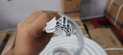 Imagen 4 de 10 de Empaque Puerta Perfil Doble Aleta, Venta Por Metro