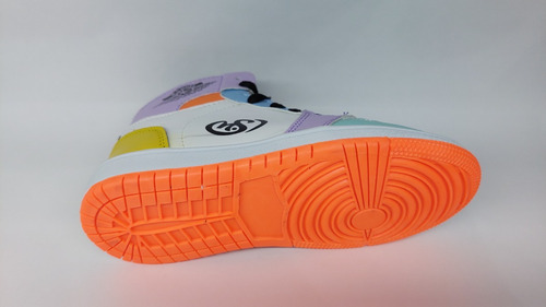 Imagen 6 de 7 de Tenis Para Niña Bota Multicolor M.s.hoes Original Cómodos