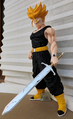 Figura Dragon Ball Trunks Ssj 40 Cm