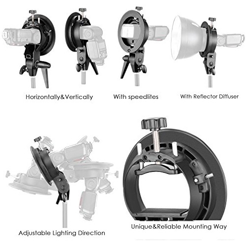 Fotografia Type Soporte Flash Conico Snoot Kit Bowens 5 Sk