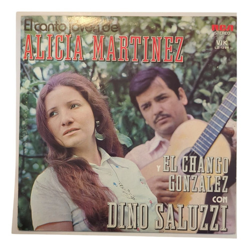 Vinilo Alicia Martínez Con Dino Saluzzi Canto Joven Estándar (Usado)