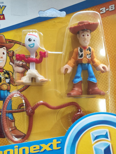 Forky Y Woody Figuras Imaginext Toy Story