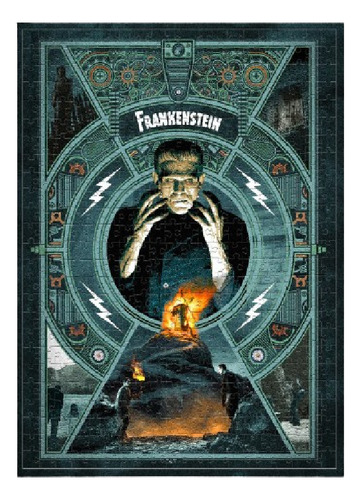 Rompecabezas Edición Limitada Monstruos Frankenstein 500 Pzs