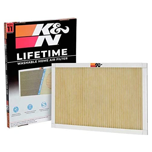 Filtro De Aire Horno Hvac De 16x20x1, Dura Toda Vida, L...