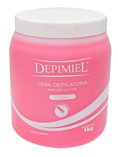 Cera Depilatoria Templada Suave Depimiel Profesional X 1kg