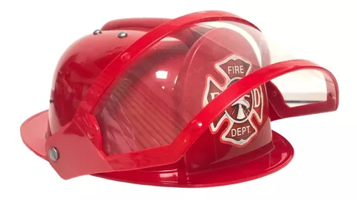 Kit De Bombero Yue Qiang Para Niño Con Casco Bombero Héroe