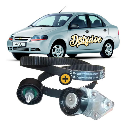 Kit De Distribucion Chevrolet Aveo Correa Gates 1.6 16v