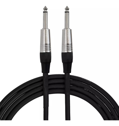 Cable Audio Guitarra Plug Recto A Plug Recto Metal 6m