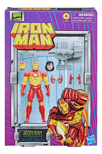 Modular Iron Man (proton Canon) Legends Series Deluxe Retro