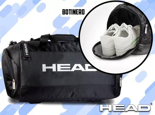 Imagen 3 de 8 de Bolso Head Deportivo Gym Urbano Llavero Monedero Y Botinero