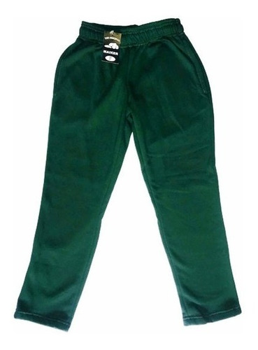 2 Pantalón Mono Escolar Deportivo Verde Oscuro Original.