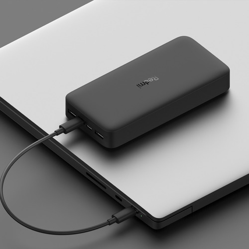 Imagen 6 de 7 de 20000mah Redmi 18w Fast Charge Power Bank Black