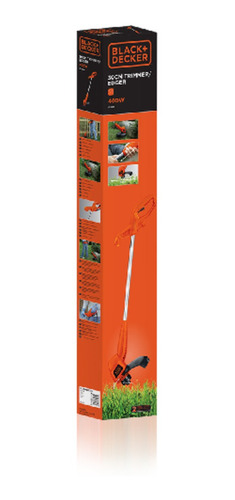 Imagen 6 de 12 de Desbrozadora 30cm Con Guarda Black+decker St4500-b3