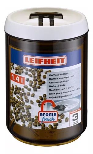 Recipiente Frasco Hermético Para Café 1,4 Litros Leifheit