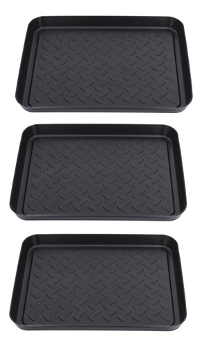 Bandeja De Plástico Para Zapatos, Diseño Entrelazado, Ancho