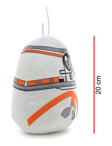 Imagen 3 de 3 de Peluche Cute Star Wars Bb8 20cm Sw024 Phi Phi Toys