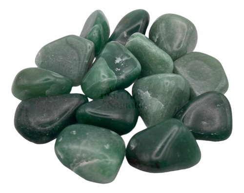 Piedra Cuarzo Verde Rolado 1 Kilo - Estrella Sagrada