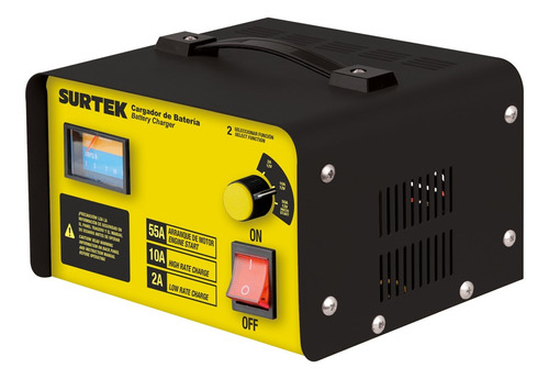 Cargador Batería Auto 50a 127v Con Arrancador Surtek