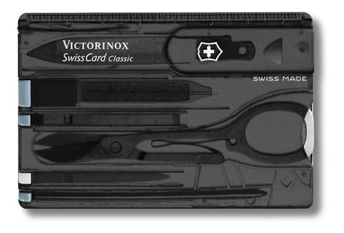 Swisscard Victorinox Onix Vi.0.7133.t3 Color Negro Translucido
