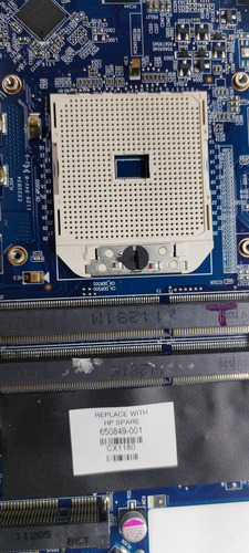 Tarjeta Madre Dv6 Serie 6000 650849-001 Dv6-6000 Azul Oscuro (Usado)