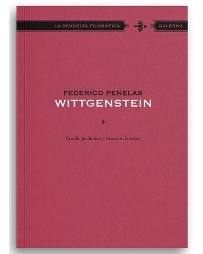 Libro Wittgenstein Estudio Preliminar Y Seleccion De Textos
