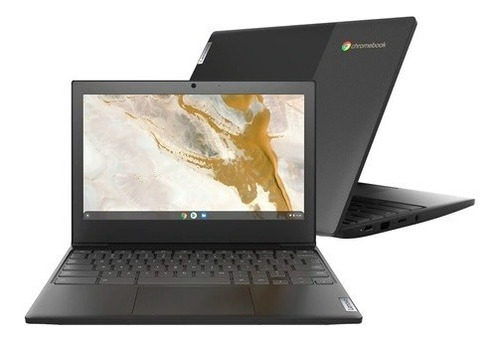 Notebook Chromebook Lenovo Color Negro