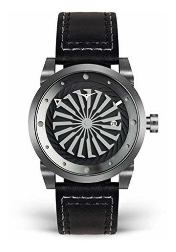 Los Hombres S Reloj De Lujo De La Hoja Zinvo - 44mm Firma Re