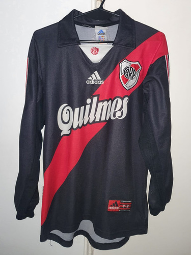 Camiseta River Plate 1999 Negra Mangas Largas #2 Talle 2 