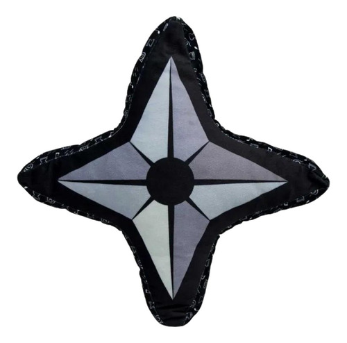 Almofada Naruto Shuriken Formato 41x41 Cm Decoração Anime