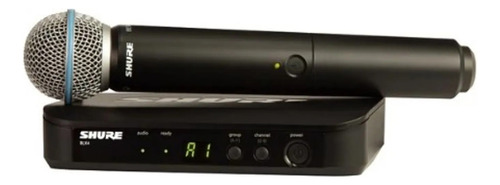 Shure Blx24/b58 Sistema Vocal Sem Fio Com Microfone Beta 58a