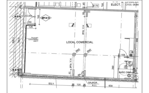Local Comercial En Arriendo, 107 Mts2 , Santiago Centro.
