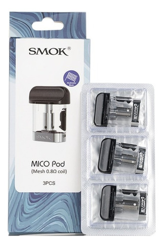 Repuestos Cartdrige Vape Mico Pod - 3 Cartuchos Mas Regalo !