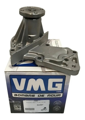 Bomba De Agua Vmg P/ Ford Focus 3 1.6 16v Sigma