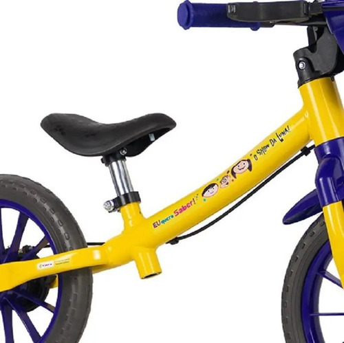 Bicicleta Infantil Sem Pedal Equilíbrio Balance Show Luna