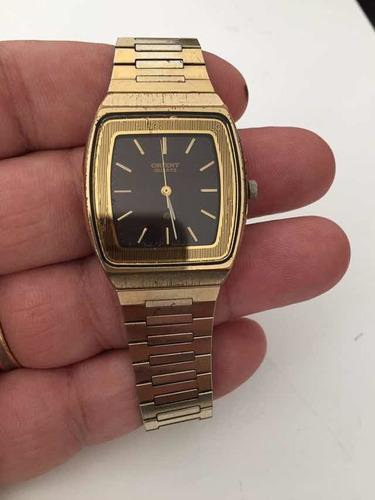 Imagem 1 de 10 de Relógio Masculino Orient Quartz Dos Anos 70