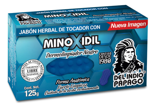 Minoxidil 5% Espuma Foam 6 Meses Tratamiento Capilar + Jabon